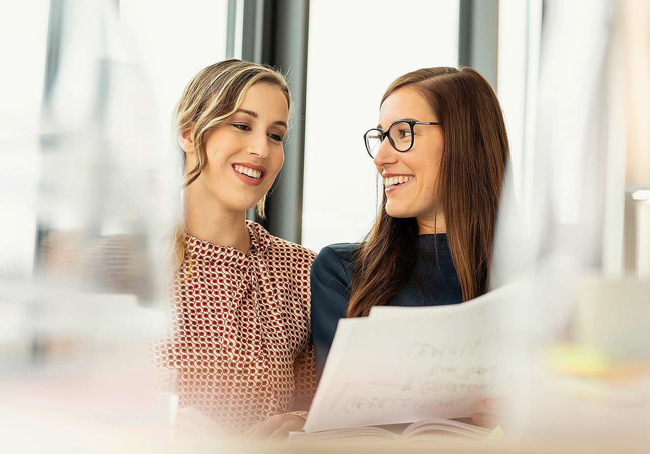 women talking